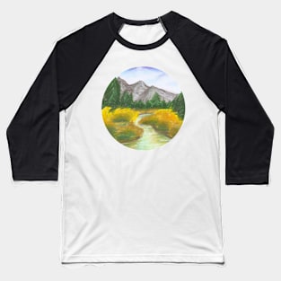 Hand-painted landscape Baseball T-Shirt